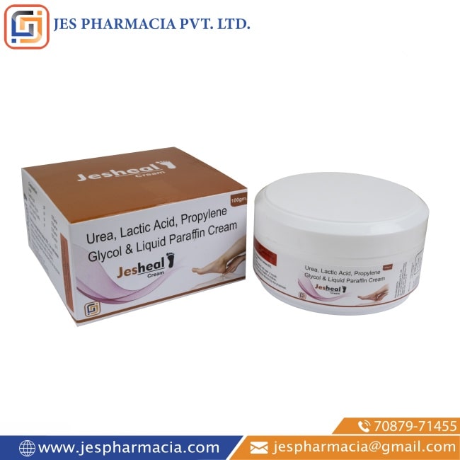 Jesheal-Cream-100gm-Urea-Lactic-Acid-Propylene-Glycol-Liquid-Paraffin-Cream-Jes-Pharmacia