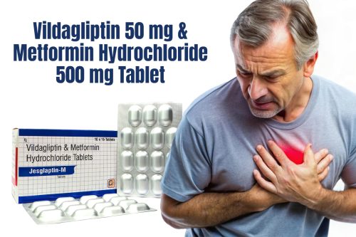 Vildagliptin 50 mg and Metformin Hydrochloride 500 mg